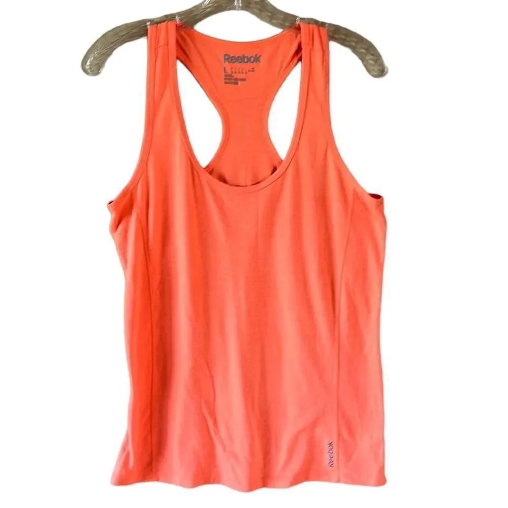 Reebok Orange Tank Top